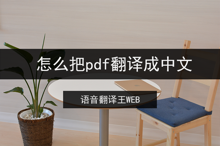怎么把pdf翻译成中文